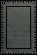 Indigo Modern Border Rug 530-417L