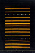 Indigo Modern Striped Rug 540-417B
