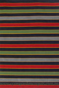 Indigo Modern Striped Rug 82-417B