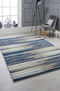 Allegra Contemporary Striped Rugs 82-L