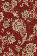 Askabad Paisley Floral Contemporary Rugs 12124 Red