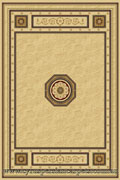 Castle Contemporary Medallion Rug 641-846J