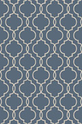 Elegant Trellis Design Contemporary Rugs 13614-030