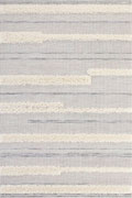Elizabeth Striped Rugs 9051 Cream Black