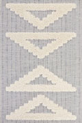 Elizabeth Geometric Rugs 9056 Cream Black