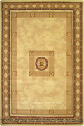 Fantastic Contemporary Medallion Rug 750 Cream D Beige