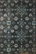 Funky Contemporary Floral Rug 112X