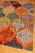 Kaleidoscope Contemporary Geometric Rug A230A Multi Color