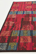 Kaleidoscope Contemporary Abstract Rug E231A D. Brown Fume