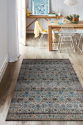 Madelaine Contemporary Floral Rugs 3-FE4-E