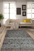 Madelaine Contemporary Floral Rugs 3-FE4-E