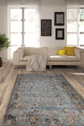 Madelaine Contemporary Floral Rugs 521-FE4-L