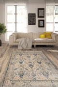 Madelaine Contemporary Floral Rugs 5501-FE4-B