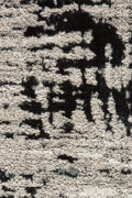 Metallic Contemporary Abstract Rugs 3339F Black Taupe