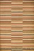 Morocco Striped Rugs 0W499 Crimson Multi DU