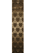 Alpi Contemporary Floral Rug 4418B Brown