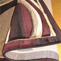 Pisa Contemporary Wavy Rug 4333A Black