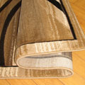 Pisa Contemporary Wavy Rug 4333A Light Beige