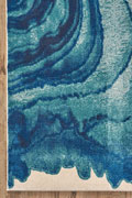 Rizzy Abstract Rugs 3602F Cotton Turkuaz