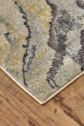 Rizzy Abstract Rugs 3602F Cotton Yellow