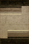 Rustic Contemporary Striped Rugs 1335/P02-J