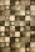 Rustic Contemporary Square Pattern Rugs 721/P02-X