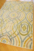 Vulcano Contemporary Circle Design Rug 560-AY5-J