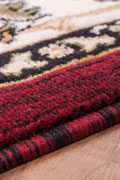 America Medallion Rugs 1810A Green Burgundy