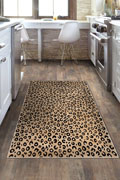 America Leopard Spot Rugs 1953A Ivory Ivory