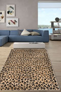 America Leopard Spot Rugs 1953A Ivory Ivory