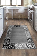America Border Rugs 1958A L. Grey L. Grey