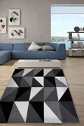 America Geometric Rugs 2868A L. Grey L. Grey