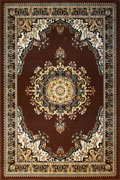 Bello Traditional Medallion Rugs 99 Brown