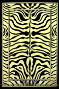 Samargand Zebra Rug 4500-B44
