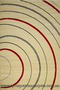 Tempo Modern Circle Design Rug 7144-O6L