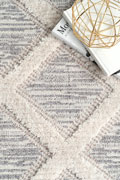 Amsterdam Fringed Moroccan Flatweave Rugs Z936A-BI122