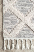 Amsterdam Fringed Moroccan Flatweave Rugs Z936A-BI122
