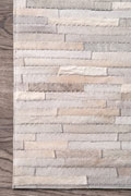Anastasia Cowhide Patchwork Rugs 900078IVRY