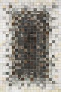 Anastasia Cowhide Patchwork Rugs 900138GRY