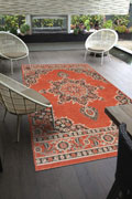 Aperto Medallion Indoor Outdoor Rug 214-C