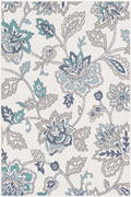 Aperto Floral Indoor Outdoor Rug 215-W