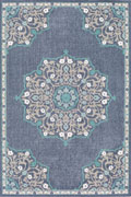 Aperto Medallion Indoor Outdoor Rug 3985-B