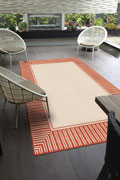 Aperto Border Indoor Outdoor Rug 4808-C