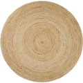 Husk Round Jute Rugs PH-1301 Natural