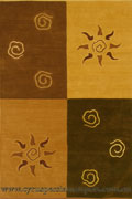 Dhoni Dhurrie Flatweave Rug 27207 Brown