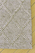 Hampton Hand Woven Wool Flat Weave Rugs 5832 Beige