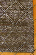 Hampton Hand Woven Wool Flat Weave Rugs 5832 Charcoal