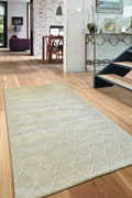 Hampton Hand Woven Wool Flat Weave Rugs 5832 Ivory