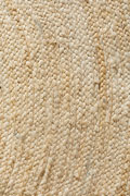 Husk Round Jute Rugs PH-1301 White