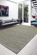 Pampas Hand Loomed Flatweave Rug TC-1673 Dark Grey